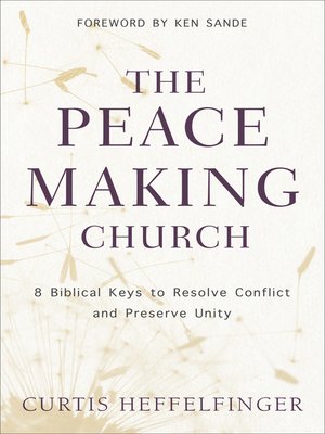 cover image of The Peacemaking Church